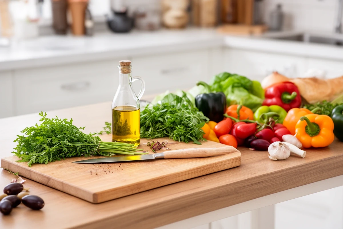 Kuchnia z naturalnym światłem